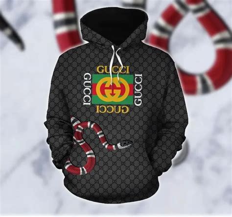 gucci skull and snake hoodie|gucci hoodie black.